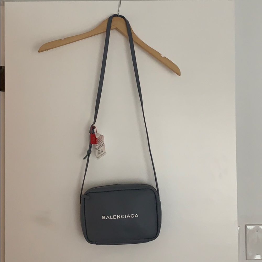Balenciaga Everyday Camera Bag. Grey. Never used.